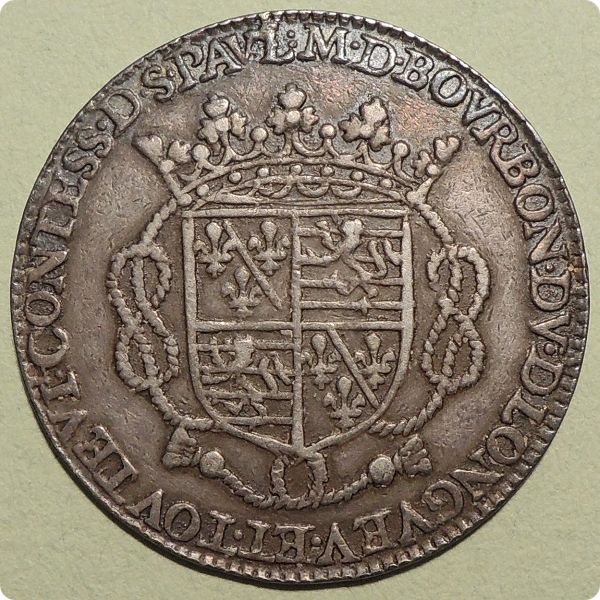 Jeton en argent de Marie de Bourbon