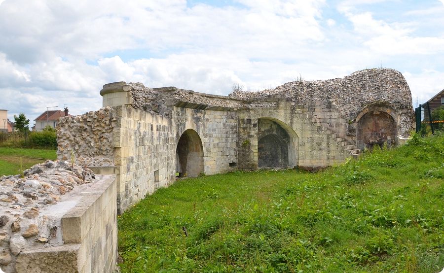 Vestiges des fortifications d'Harfleur