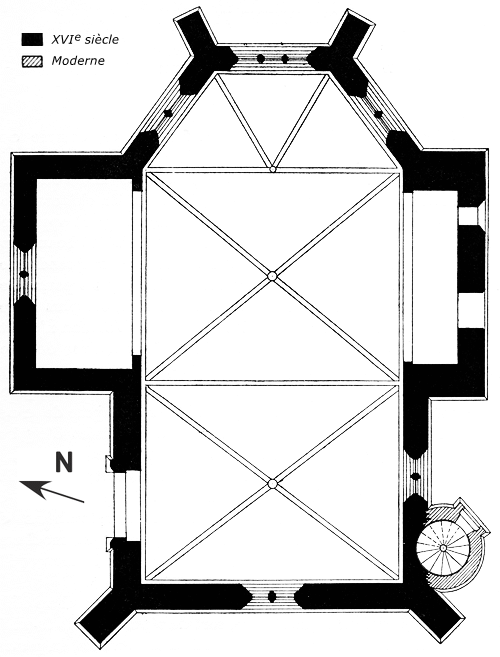 Chapelle castrale de Villebon