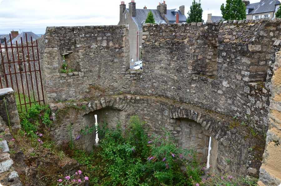 Chteau mdival d'Avranches