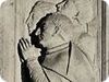Guillaume d'Estouteville sur des bas-reliefs de marbre de Mino da Fiesole