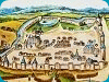 Vues de la ville et du château médiéval de Chimay