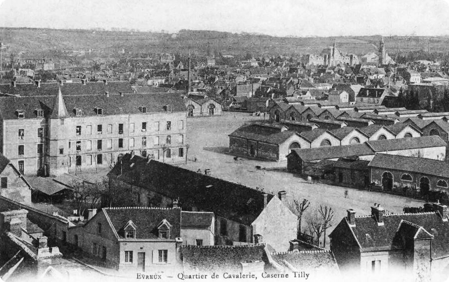 Tourelle de l'abbaye Saint-Sauveur d'�vreux